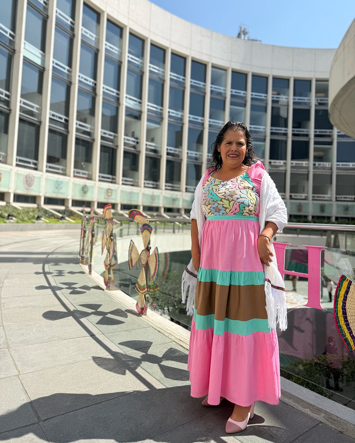 Laura Estrada frente al Senado